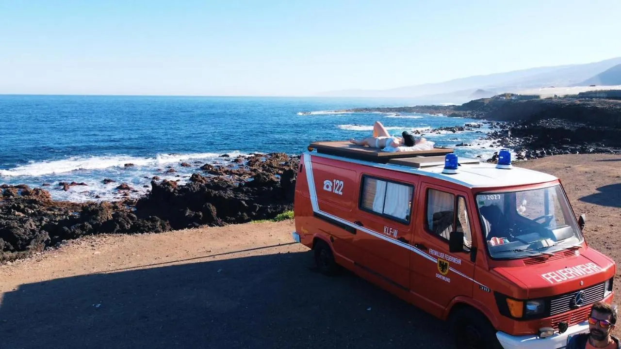 Conny, A Mercedes Firefighter Camper Van لوس كريستيانوس إسبانيا