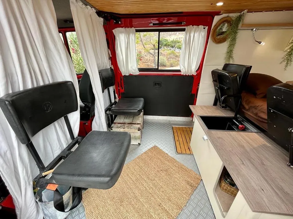 Conny, A Mercedes Firefighter Camper Van لوس كريستيانوس 0*,  إسبانيا